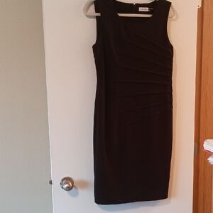 Calvin Klein Black Midi Dress